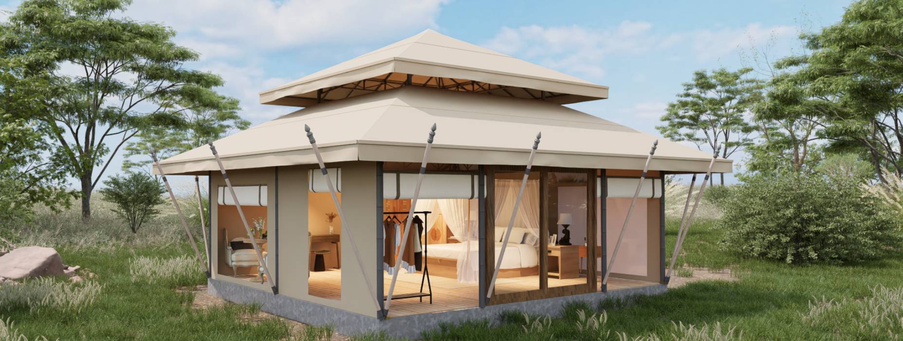 宣化区户外野奢帐篷